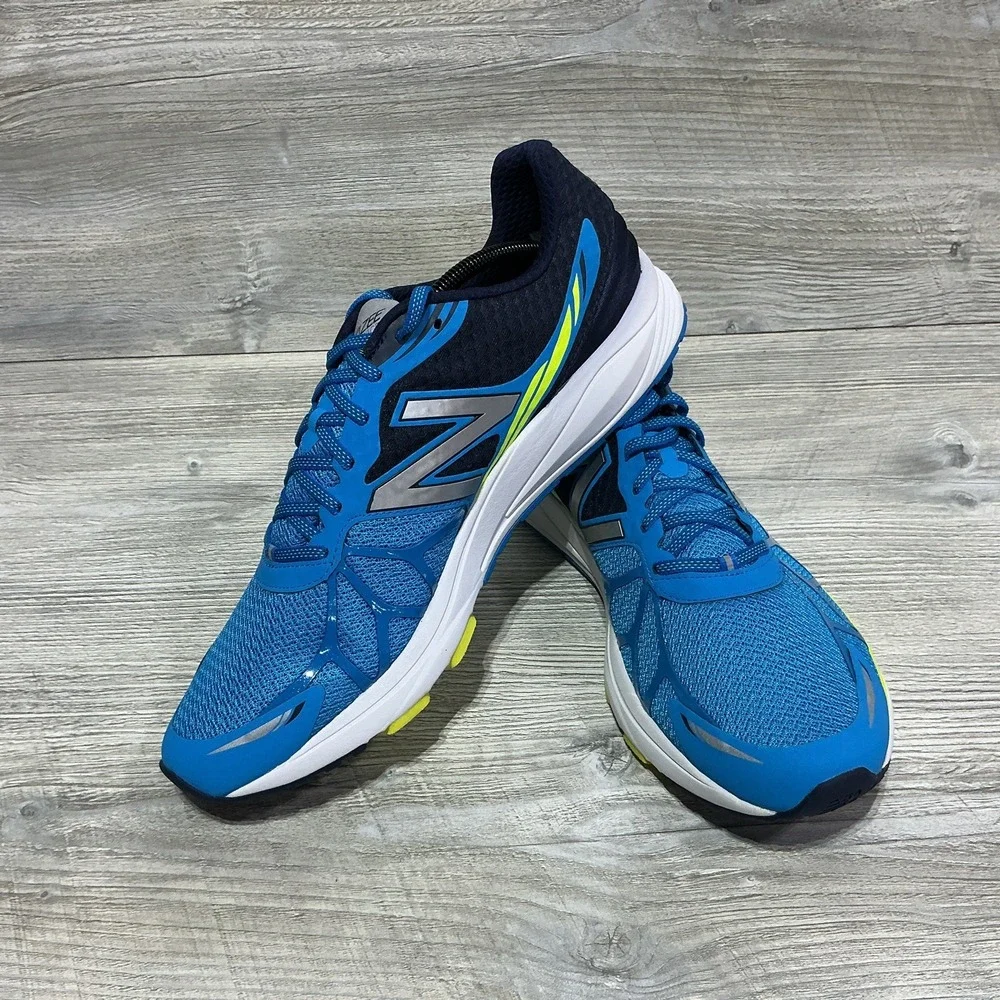 New Balance Vazee Pace MPACEBY Blue Yellow Running Shoes Sneakers Men's 14 D